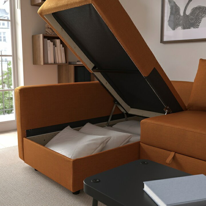 楽天市場】[IKEA/イケア/通販]FRIHETEN フリーヘーテン コーナーソファ 