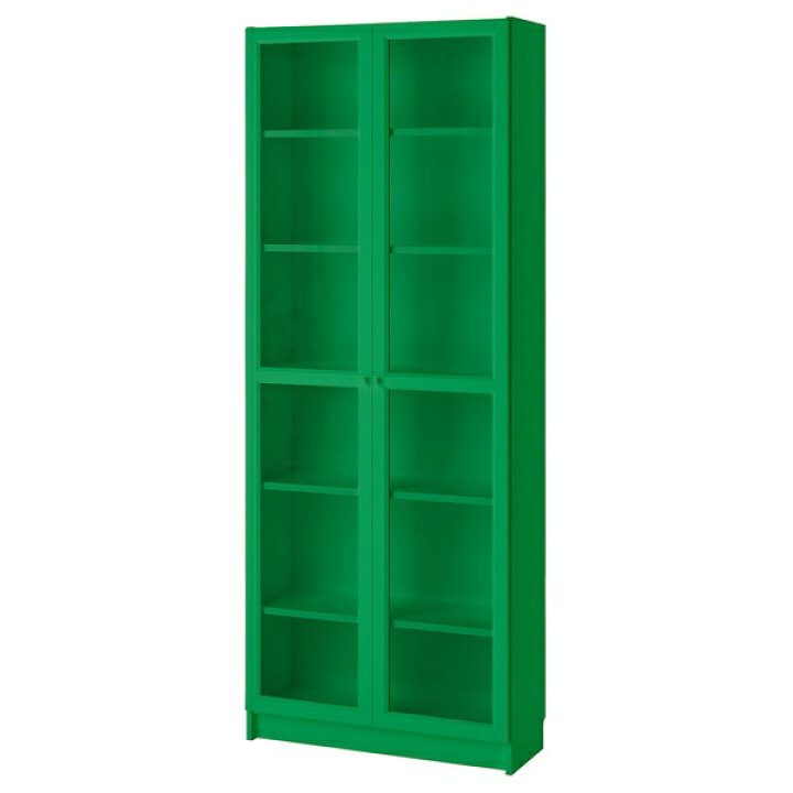 本棚 J2658 IKEA イケア ガラス扉付本棚 ガラス扉付収納棚 