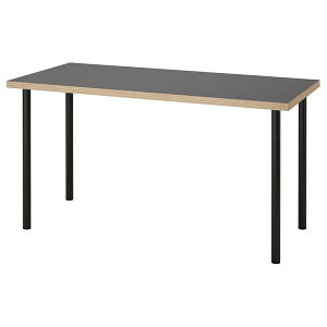 [IKEA/CPA/ʔ]LAGKAPTEN OJve / ADILS IfBX fXN, O[/ؖڒ ubN, 140x60 cm[5](c)(99585371)