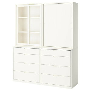 [IKEA/CPA/ʔ]TONSTAD gX^[h [Rrl[V ot, ItzCg/KX, 164x47x206 cm[10](19612415)