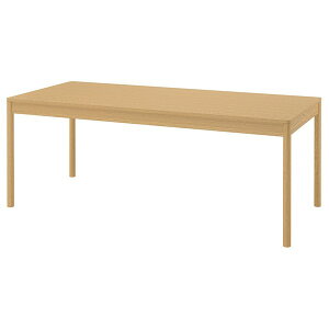 [IKEA/CPA/ʔ]TONSTAD gX^[h e[u, I[Nޓ˂, 200x85 cm[JL](a)(80594059)
