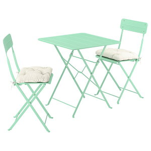 [IKEA/CPA/ʔ]SUNDSO Xh\[ e[u܂肽݃`FA2r, Op CgO[/CgO[ Nb_i CgO[x[W, 65x65 cm[5](99573373)