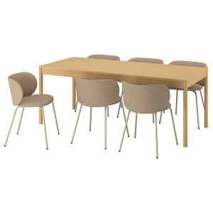 [IKEA/CPA/ʔ]TONSTAD gX^[h e[u`FA6r, I[N/gl[h _[Nx[W, 200x85 cm[8](a)(39602236)