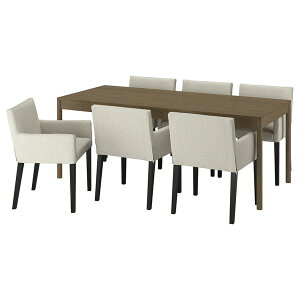 [IKEA/CPA/ʔ]TONSTAD gX^[h e[u`FA6r, uEI[N/Oih x[W ubN, 200x85 cm[14](a)(09602313)