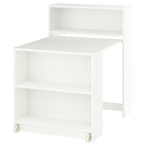 [IKEA/CPA/ʔ]BILLY r[ {I ܂肽ݎe[ut, zCg, 80x33/112x106 cm[EE](d)(80579761)