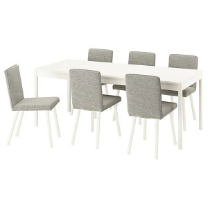 [IKEA/CPA/ʔ]TONSTAD gX^[h / TONSTAD gX^[h e[u`FA6r, ItzCg/B[Avx[W/uE ItzCg, 200x85 cm[14](a)(79599802)