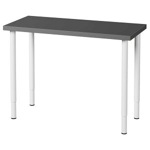 [IKEA/CPA/ʔ]LINNMON  / OLOV I[ fXN, _[NO[/zCg, 100x45 cm[5](c)(69590208)