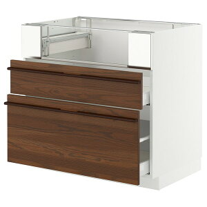 [IKEA/CPA/ʔ]METOD g[h / MAXIMERA }LV[ x[XLrlbg R/tBbVO/o2, zCg/Xe[X^ _[NuE AbVޓ˂, 90x60x80 cm[8](a)(69603