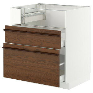 [IKEA/CPA/ʔ]METOD g[h / MAXIMERA }LV[ x[XLrlbg R/tBbVO/o2, zCg/Xe[X^ _[NuE AbVޓ˂, 75x60x80 cm[7](a)(89603