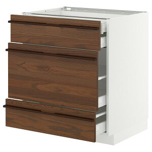 [IKEA/CPA/ʔ]METOD g[h / MAXIMERA }LV[ x[XLrlbg oO3/o4t, zCg/Xe[X^ _[NuE AbVޓ˂, 75x60x80 cm[9](99603073)