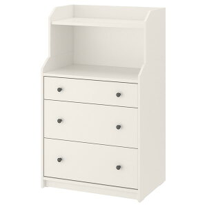 [IKEA/CPA/ʔ]HAUGA nEK `FXgio×3jIt, zCg, 70x46x116 cm[EE](30581530)