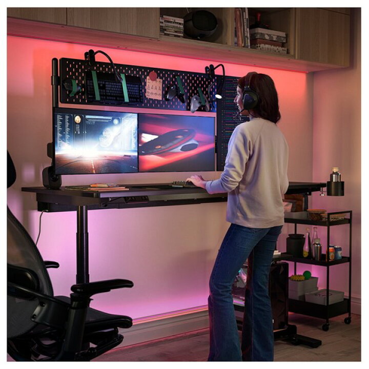 楽天市場】[IKEA/イケア/通販]MALOMRADE モーロムローデ ゲーミング 