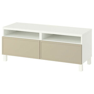 [IKEA/CPA/ʔ]BESTA xXg[ er ot, zCg/N[N}J[ x[W, 120x42x48 cm[12](a)(39597635)