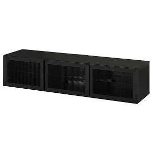 [IKEA/CPA/ʔ]BESTA xXg[ er t, ubNuE/tFXB[N `R[, 180x42x38 cm[11](a)(89575155)