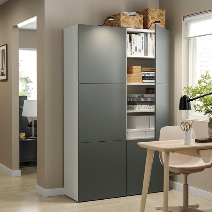 楽天市場】[IKEA/イケア/通販]BESTA ベストー 収納コンビネーション 扉 