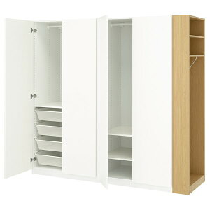 IKEA イケア クローゼット ホワイト 未開封 squ+ クローゼット棚上 