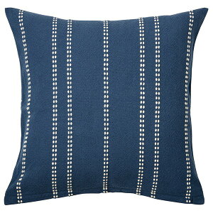 [IKEA/�C�P�A/�ʔ�]KRUTBRANNARE �N���[�g�u�����i�� �N�b�V�����J�o�[, �u���[ �I�t�z���C�g/�X�g���C�v, 50x50 cm[A](a)(80599641)