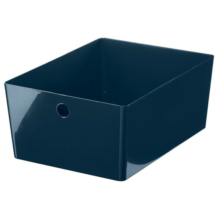 楽天市場】[IKEA/イケア/通販]KUGGIS クッギス ボックス, ブラック 