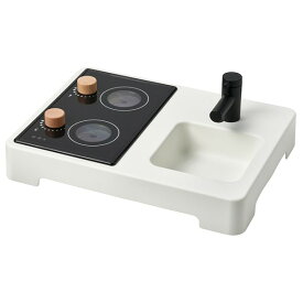 [IKEA/イケア/通販]STENMUS ステンムス ミニおままごとキッチン, ホワイト/ブラック[C](a)(40583623)
