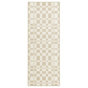[IKEA/�C�P�A/�ʔ�]NATTAG �i�b�g�[�O �L�b�`���}�b�g, �x�[�W��/�`�F�b�N, 45x120 cm[B](a)(80615108)