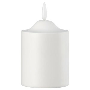[IKEA/�C�P�A/�ʔ�]SMALOM �X���[���� LED�s���[�L�����h��, �d�r�� �z���C�g, 9 cm[A](a)(90612798)