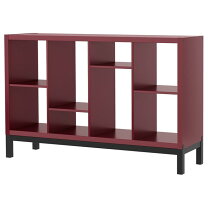 楽天市場】ikea シェルフユニット レッドの通販