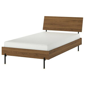 [IKEA/�C�P�A/�ʔ�]RADMANSO ���[�h�}���\�[ �x�b�h�t���[��, �u���E�� �E�H�[���i�b�g��, 120x200 cm[K](30599182)