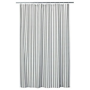 [IKEA/�C�P�A/�ʔ�]STAVBJORNBAR �X�^���r���[���x�[�� �V�����[�J�[�e��, �u���b�N/�z���C�g, 180x200 cm[A](40623167)
