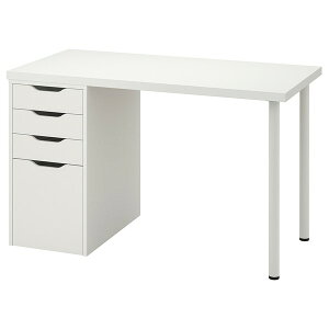 [IKEA/�C�P�A/�ʔ�]LAGKAPTEN ���O�J�v�e�� / ALEX �A���N�X �f�X�N, �z���C�g, 120x60 cm[4](39568322)