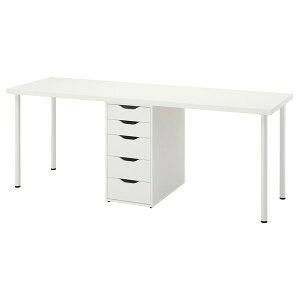 [IKEA/�C�P�A/�ʔ�]LAGKAPTEN ���O�J�v�e�� / ALEX �A���N�X �f�X�N, �z���C�g, 200x60 cm[6](49607672)