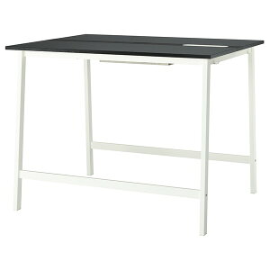[IKEA/�C�P�A/�ʔ�]MITTZON �~�b�c�H�[����c�p�e�[�u��, �u���b�N�X�e�C���A�b�V���ޓ˂���/�u���b�N �z���C�g,140x108x105 cm[3](c)(49591157)