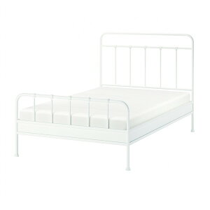 [IKEA/�C�P�A/�ʔ�]STJARNO �V�F���m�[�x�b�h�t���[��, �z���C�g/�����w����,140x200 cm[KK](69619235)