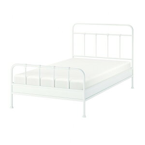 [IKEA/�C�P�A/�ʔ�]STJARNO �V�F���m�[�x�b�h�t���[��, �z���C�g/�����Z�b�g,120x200 cm[II](39563372)