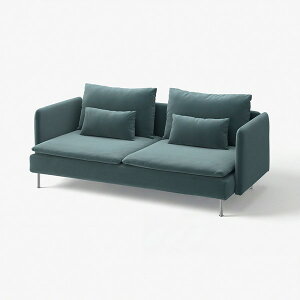 [IKEA/�C�P�A/�ʔ�]SODERHAMN �\�[�f���n����3�l�|���\�t�@, �A�[���n���� �_�[�N�O���[�u���[ �\�t�@�[ �� �k�� [6](a)(39621640)