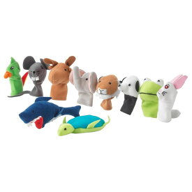 [IKEA/イケア/通販]TITTA DJUR ティッタ ジュール指人形, ミックスカラー[A](60166139)