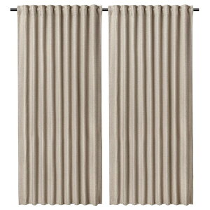 [IKEA/�C�P�A/�ʔ�]ANNAKAJSA �A���i�J�C�T�h���[�v�J�[�e�� 1�g, �x�[�W��/�w�f�B���O�e�[�v�t��,145x178 cm �k�� [B](c)(50640562)