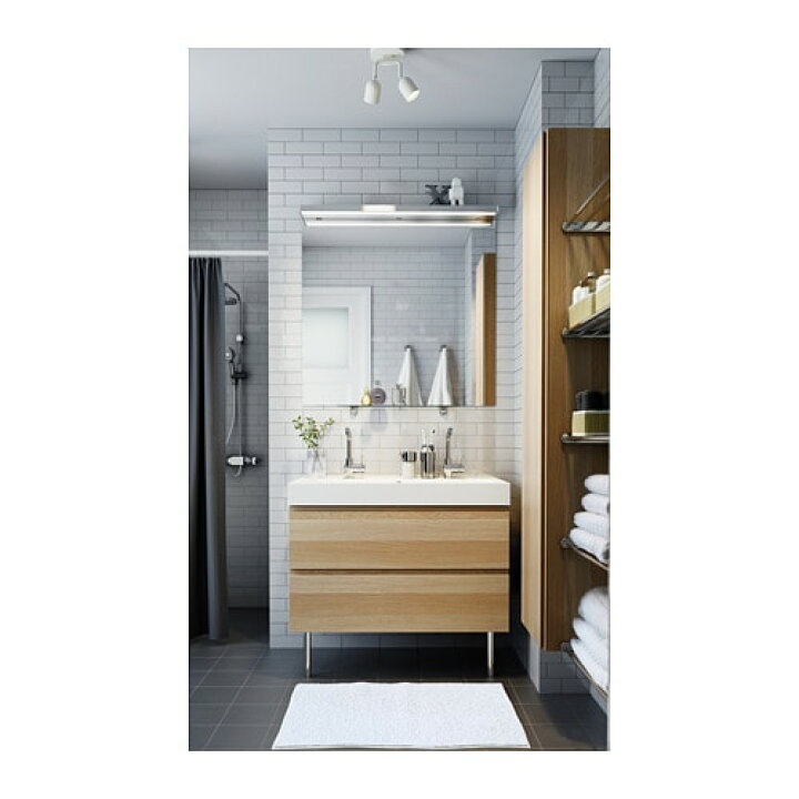 楽天市場】[IKEA/イケア/通販]LUNDSKAR ルンドシェール 洗面台用混合栓 