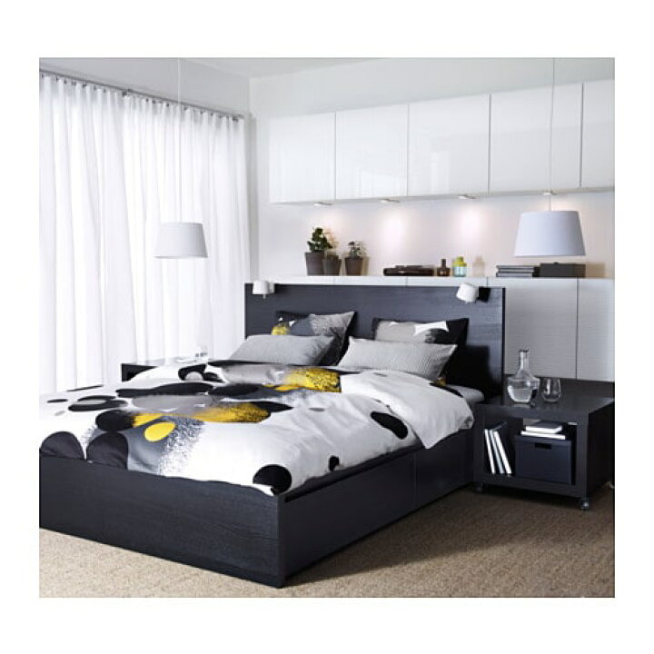 楽天市場】[IKEA/イケア/通販]MALM マルム ベッドフレーム 収納 