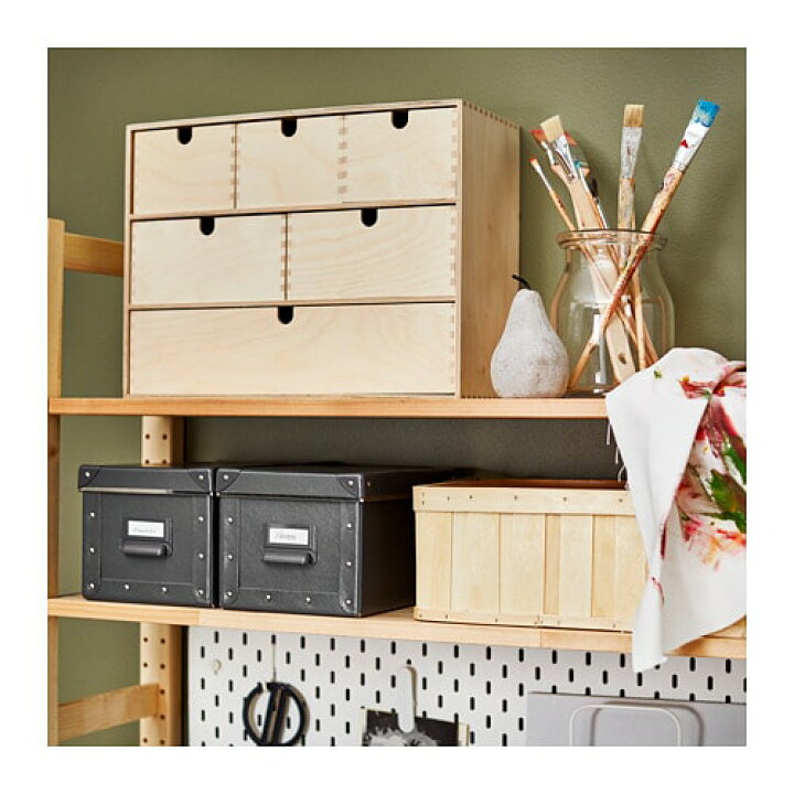 楽天市場】[IKEA/イケア/通販]MOPPE モッペ ミニチェスト, バーチ材 