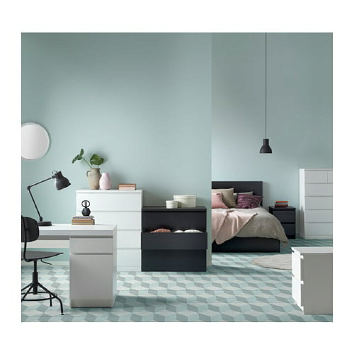楽天市場】[IKEA/イケア/通販]MALM マルム チェスト（引き出し×3 
