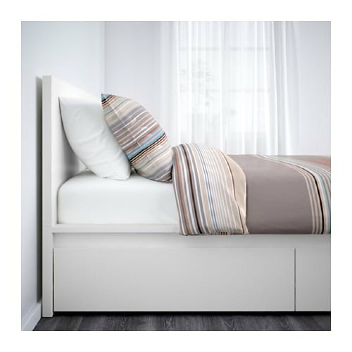 楽天市場】[IKEA/イケア/通販]MALM マルム ベッドフレーム 収納 