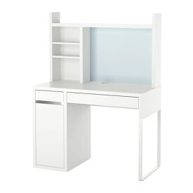 [IKEA/イケア/通販]MICKE ミッケ デスク, ホワイト【北欧デザインのデスク。オフィス・パソコン・勉強机に。収納も選べる】[IH](d)(09223322)