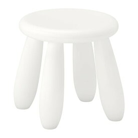 [IKEA/イケア/通販]MAMMUT マンムット 子ども用スツール, 室内/屋外用/ホワイト[B](b)(30176644)