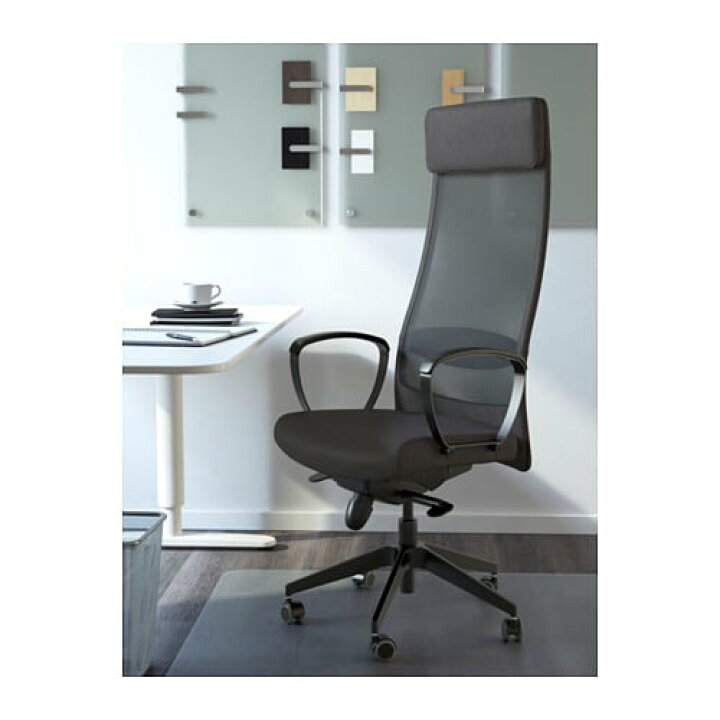 新品未使用 MARKUS マルクス オフィスチェア グローセ ブラック IKEA 