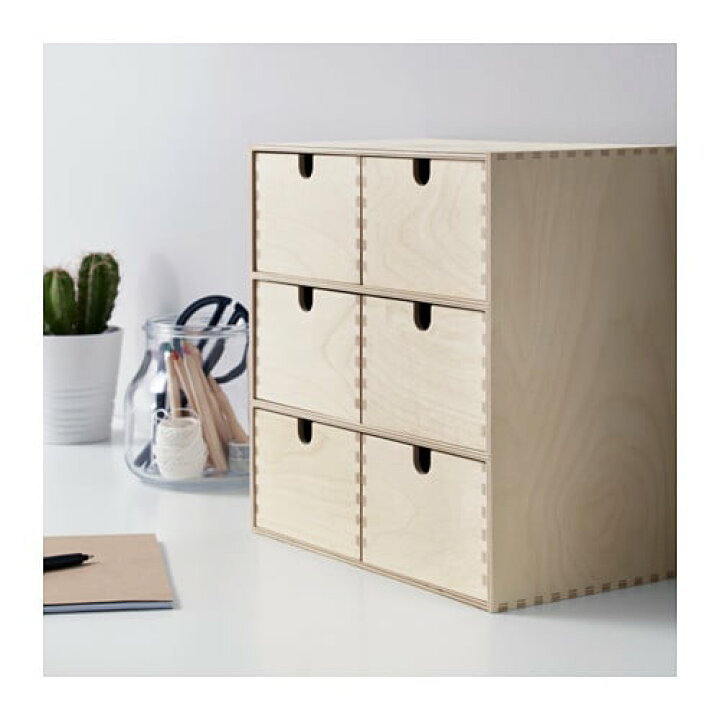 楽天市場】[IKEA/イケア/通販]MOPPE モッペ ミニチェスト, バーチ材 