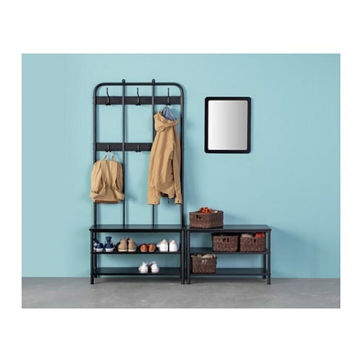 楽天市場】[IKEA/イケア/通販]PINNIG ピンニグ コートラック 靴収納 