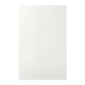[IKEA/イケア/通販]RINGHULT リンガフルト 扉 コーナーベースキャビネット用 部品2個, ハイグロス ホワイト[D](a)(80274798)