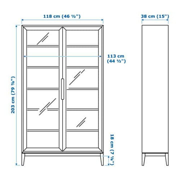 楽天市場】[IKEA/イケア/通販]REGISSOR レシソール コレクションケース 