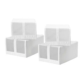 [IKEA/イケア/通販]SKUBB スクッブ シューズボックス, ホワイト【クローゼットに便利な収納ボックス・収納ケース】[C](d)(80186396)