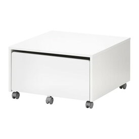 [IKEA/イケア/通販]SLAKT スレクト 収納ボックス キャスター付き, ホワイト[E](b)(50362975)